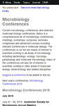 Mobile Screenshot of microbiologyconference.com