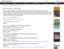 Tablet Screenshot of microbiologyconference.com